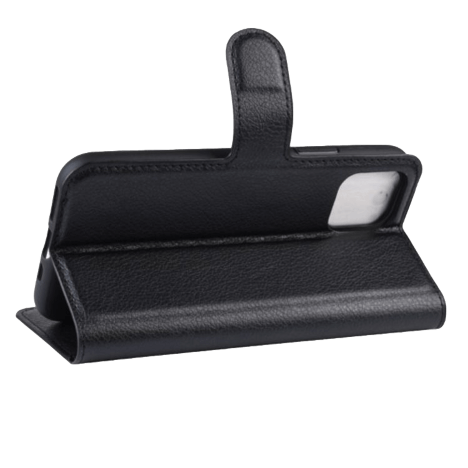 Mocaa iPhone 11 Pro Portemonnee Hoesje Pasjes Zwart