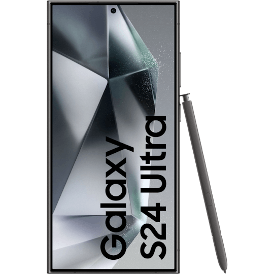 Samsung Galaxy S24 Ultra Titanium Black - Voorkant