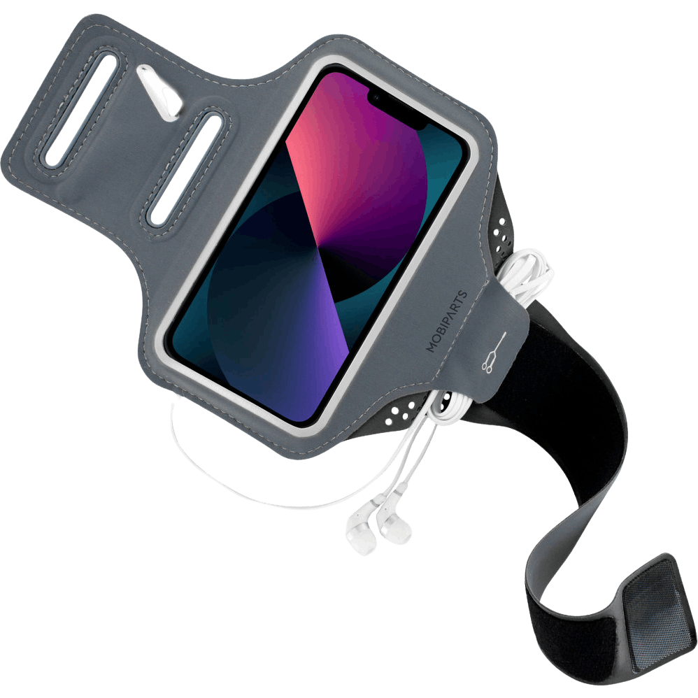Mobiparts iPhone 13 Sport Armband - Voorkant