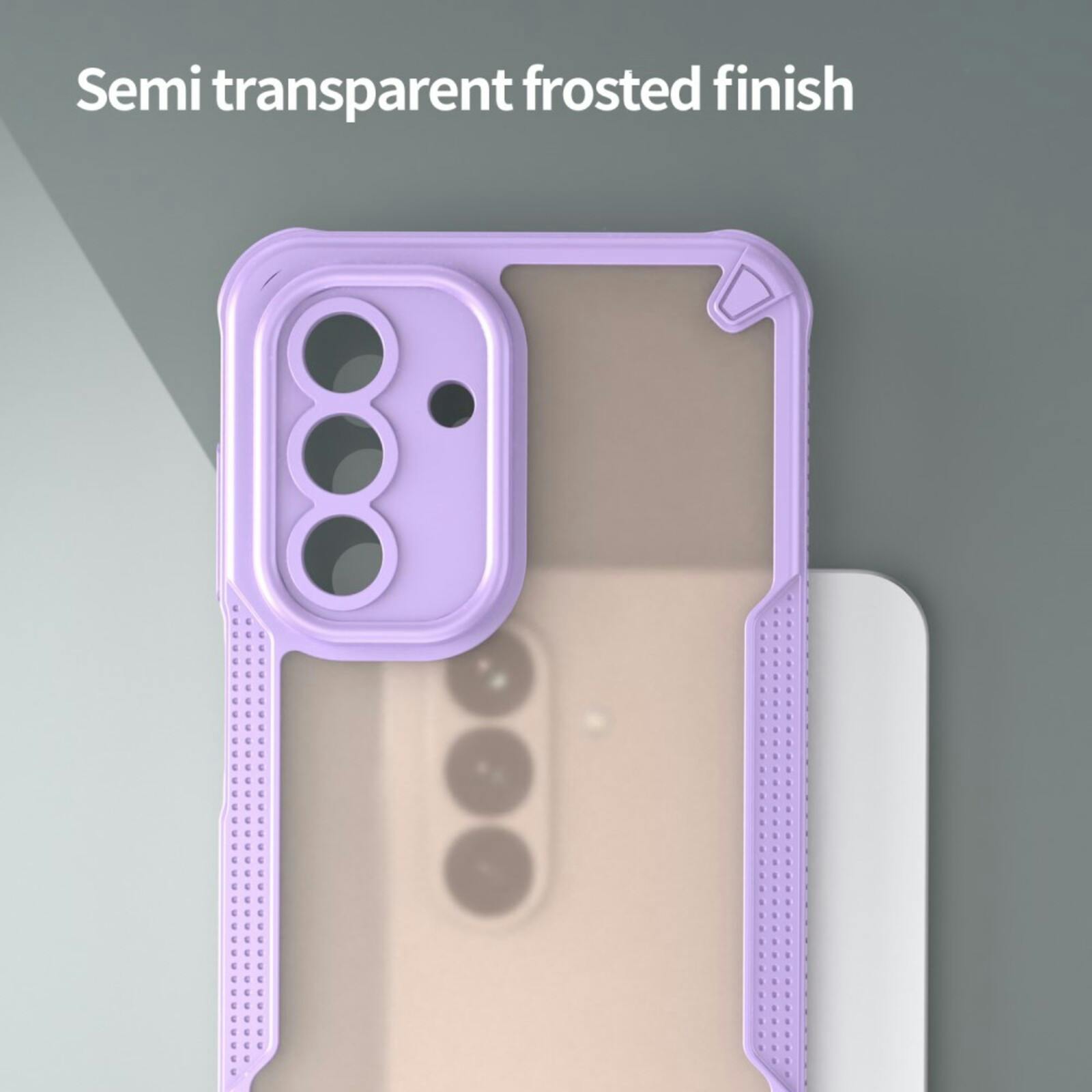 Mocaa Samsung Galaxy A26 Lichtgewicht Rugged Beschermhoesje Paars