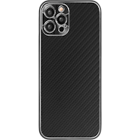 CaseBody Iphone 11 Carbon Metal Frame Zwart