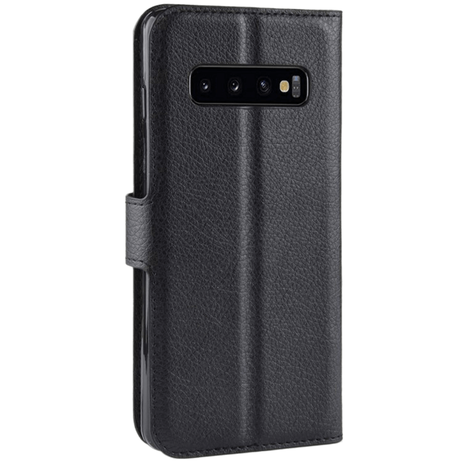 Mocaa Samsung Galaxy S10 Plus Portemonnee Hoesje Pasjes Zwart