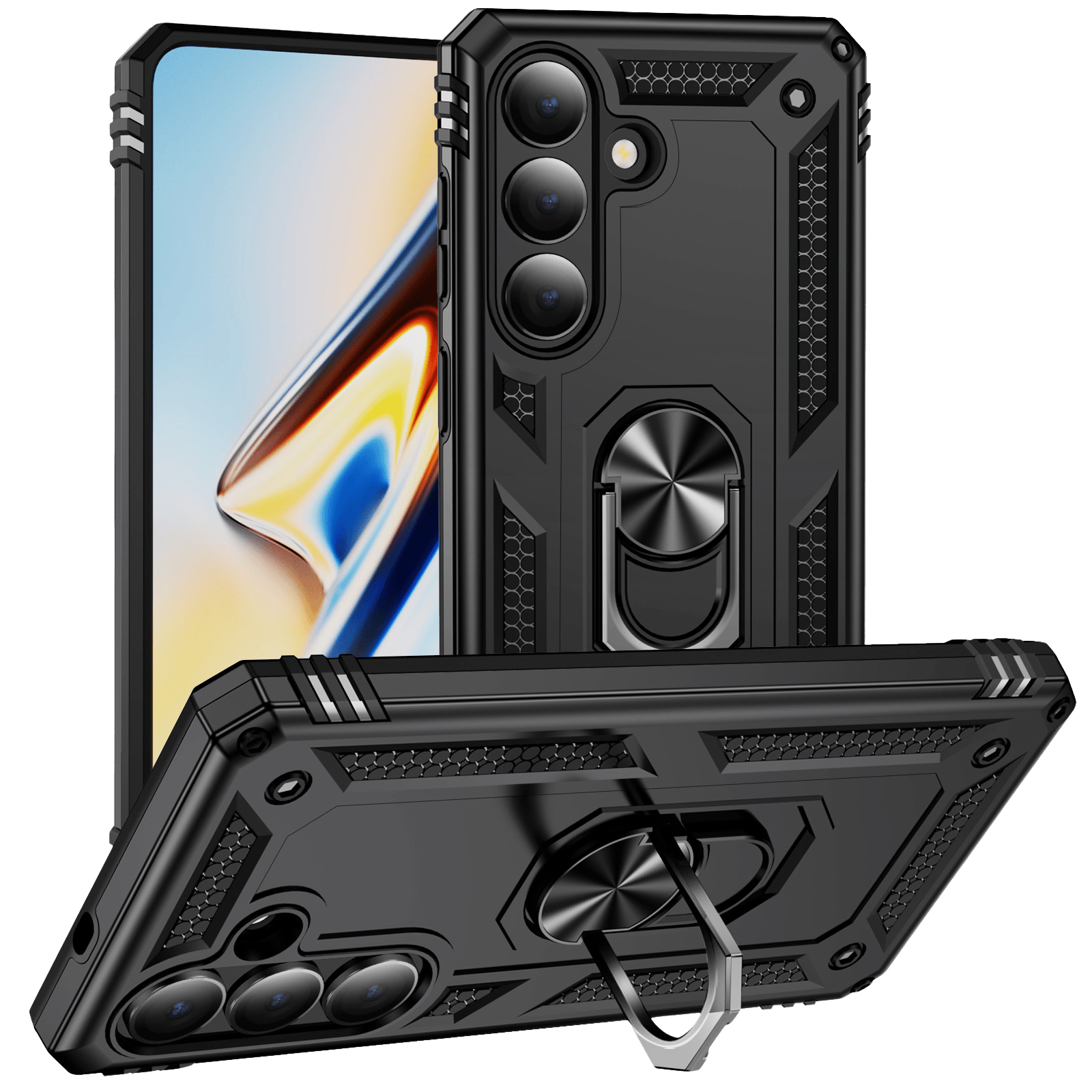 CaseBody Samsung Galaxy S26 Shield Case Zwart