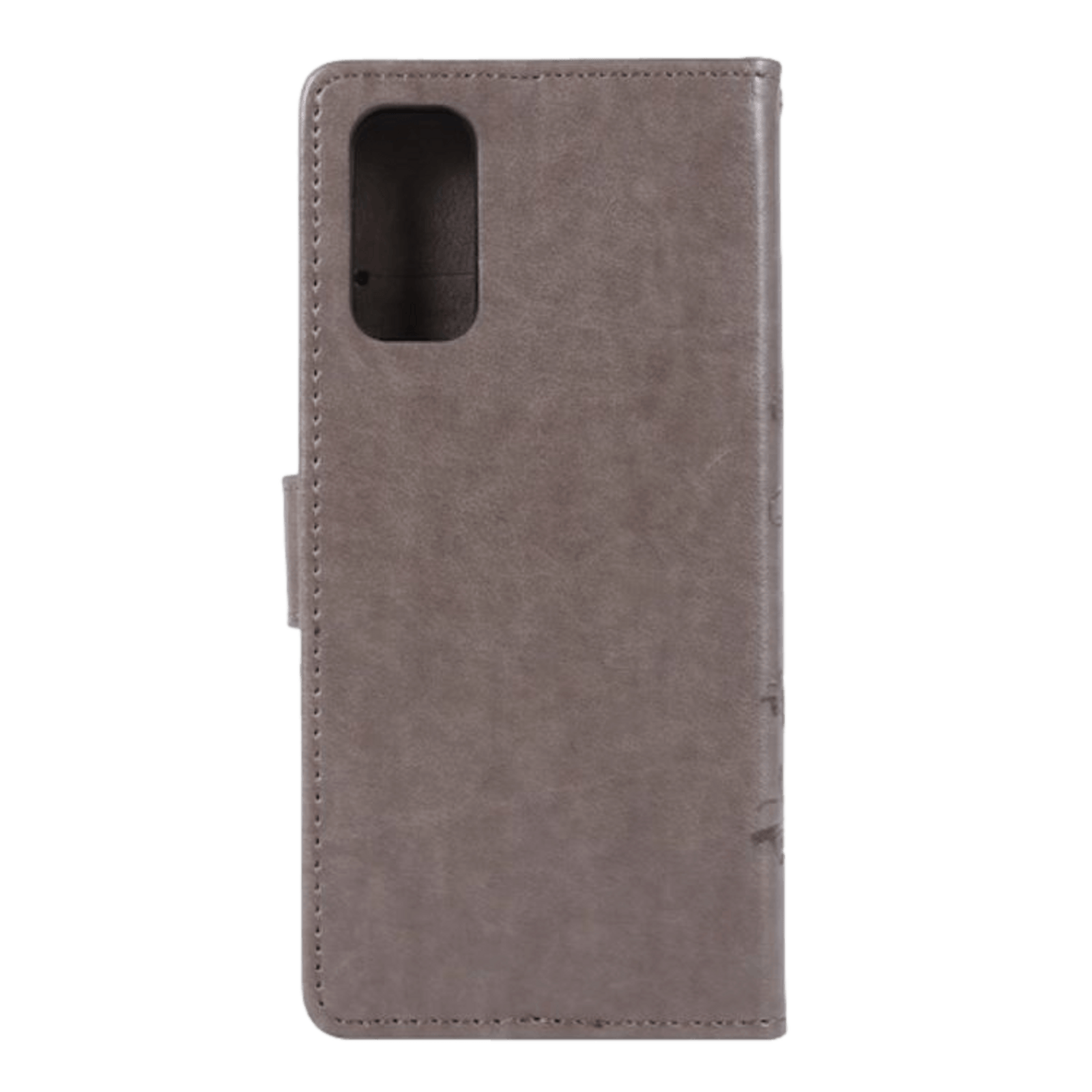 Mocaa Samsung Galaxy S20 Booklet Telefoonhoesje Grijs