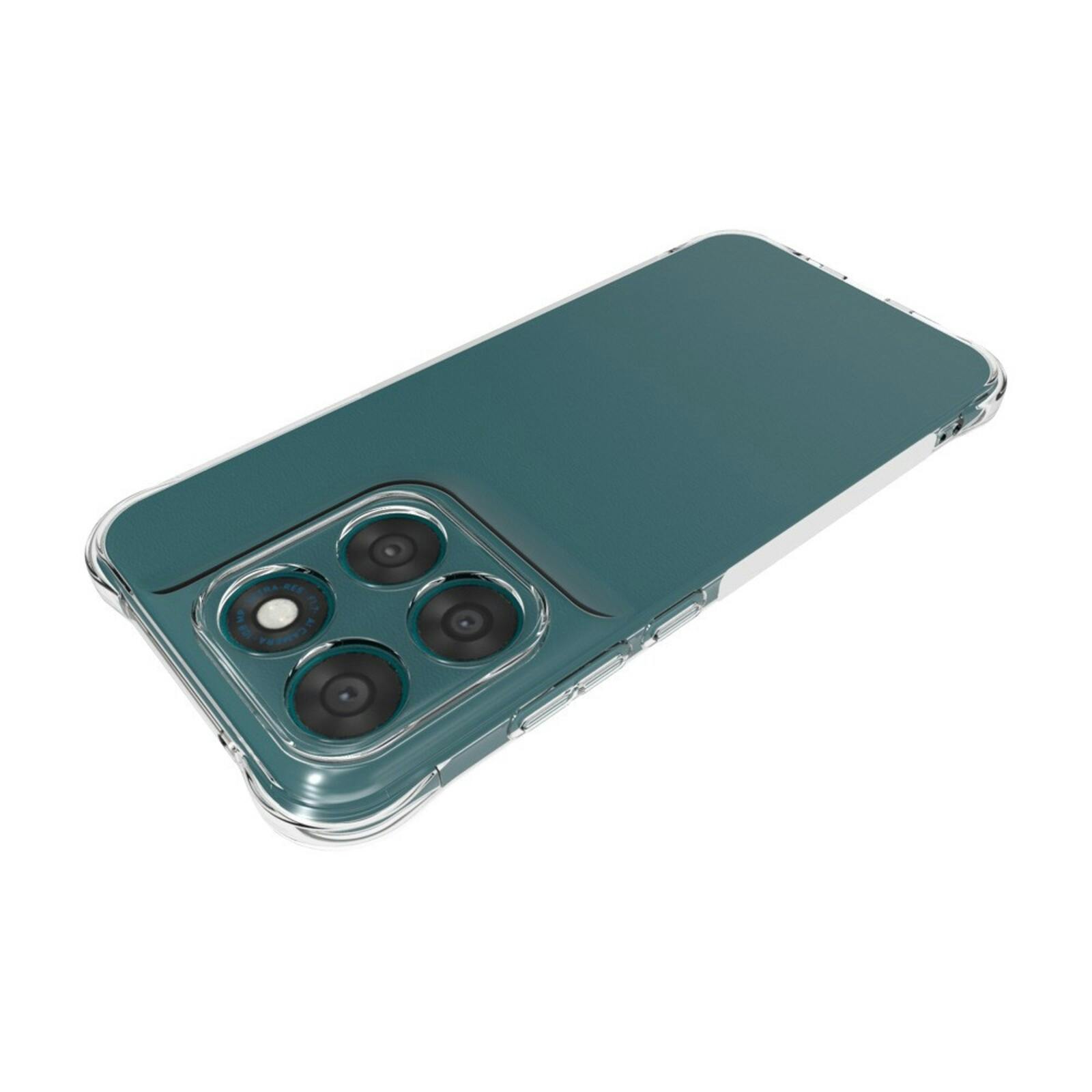 CaseBody Motorola Moto G67 Shockproof Hoesje Transparant