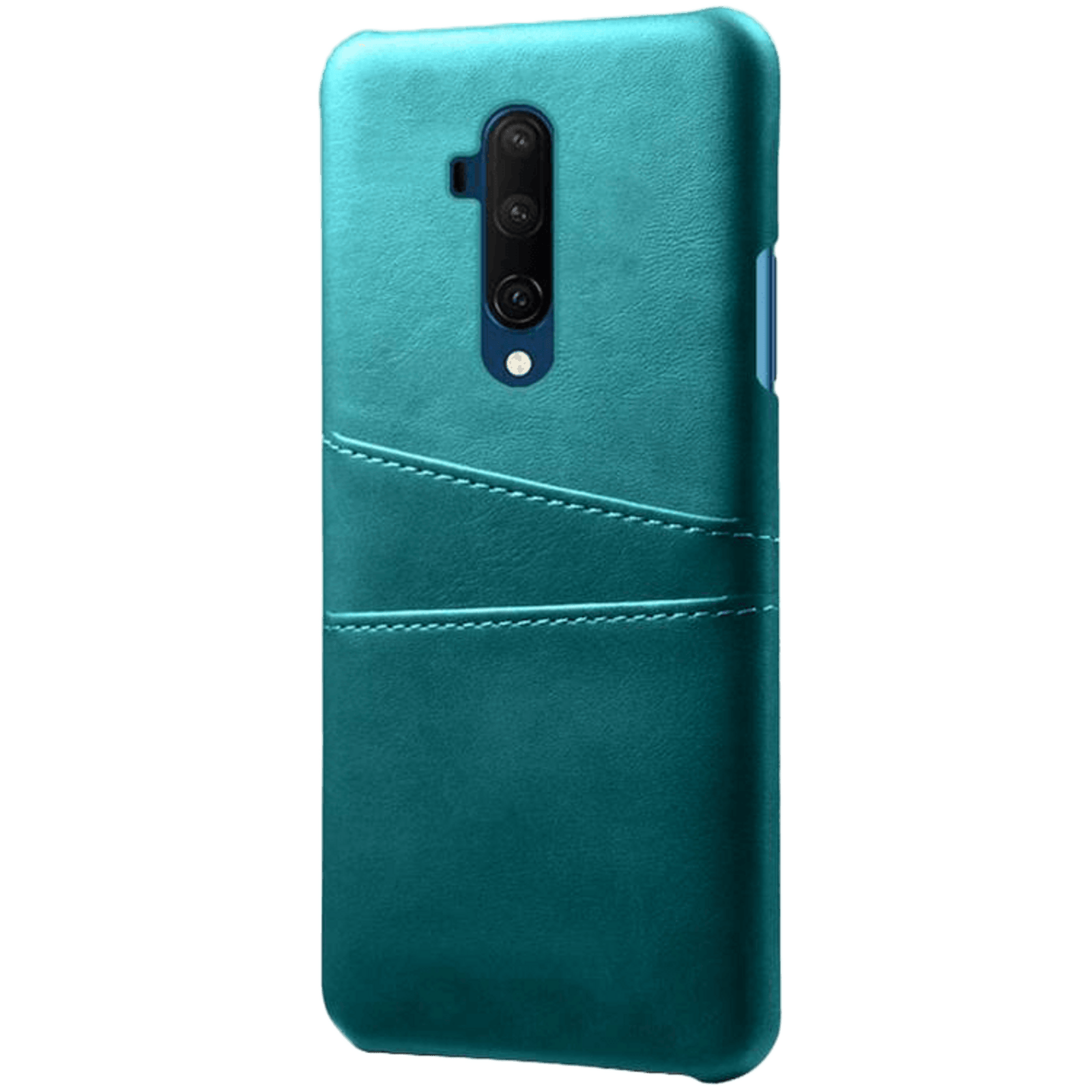 Comfycase OnePlus 7T Pro Card Case Hoesje met Pasruimte Blauw