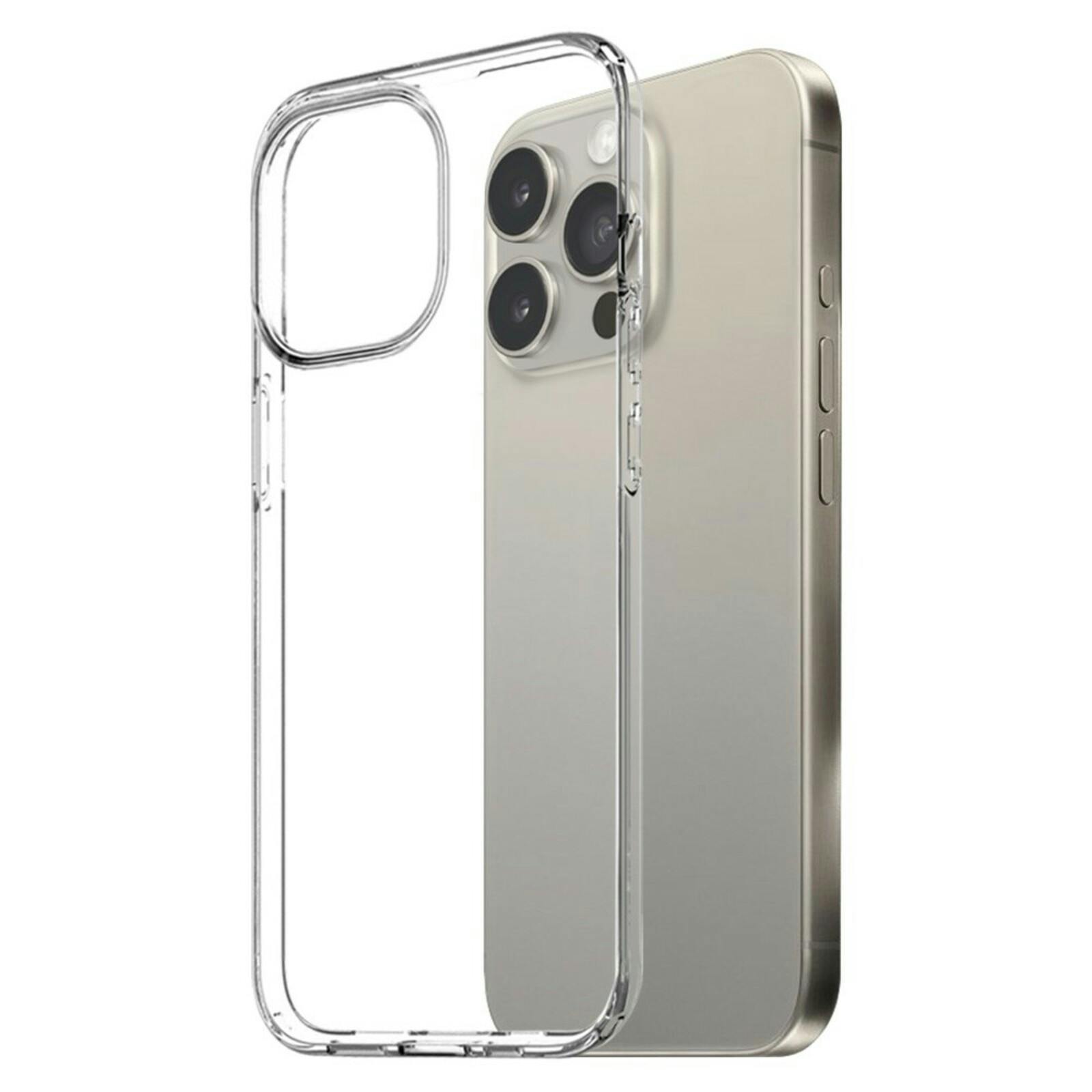 Northjo Apple iPhone 15 Pro Max All-in-One Protection Pack Transparant