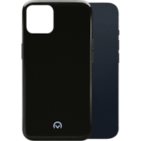 Mobilize iPhone 14 Pro Max Siliconen (TPU) Hoesje Zwart - Voorkant