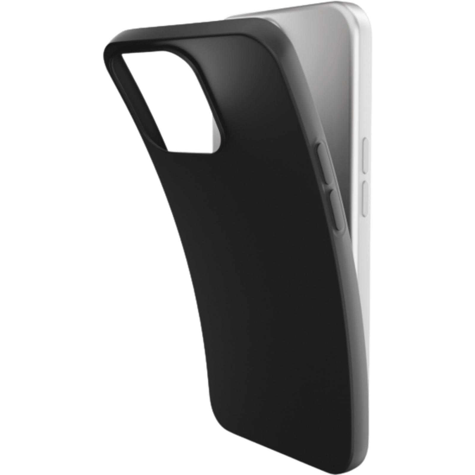 Mobilize Motorola Edge 50 Neo Siliconen (TPU) Hoesje Zwart - Achterkant