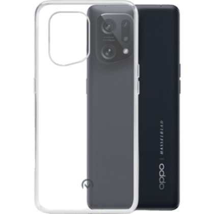 Mobilize OPPO Find X5 Siliconen (TPU) Hoesje Clear - Voorkant