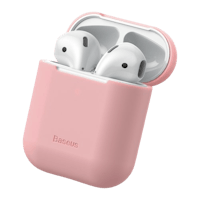 Baseus HiSafety 0.8mm AirPods 1/2 Hoesje Roze