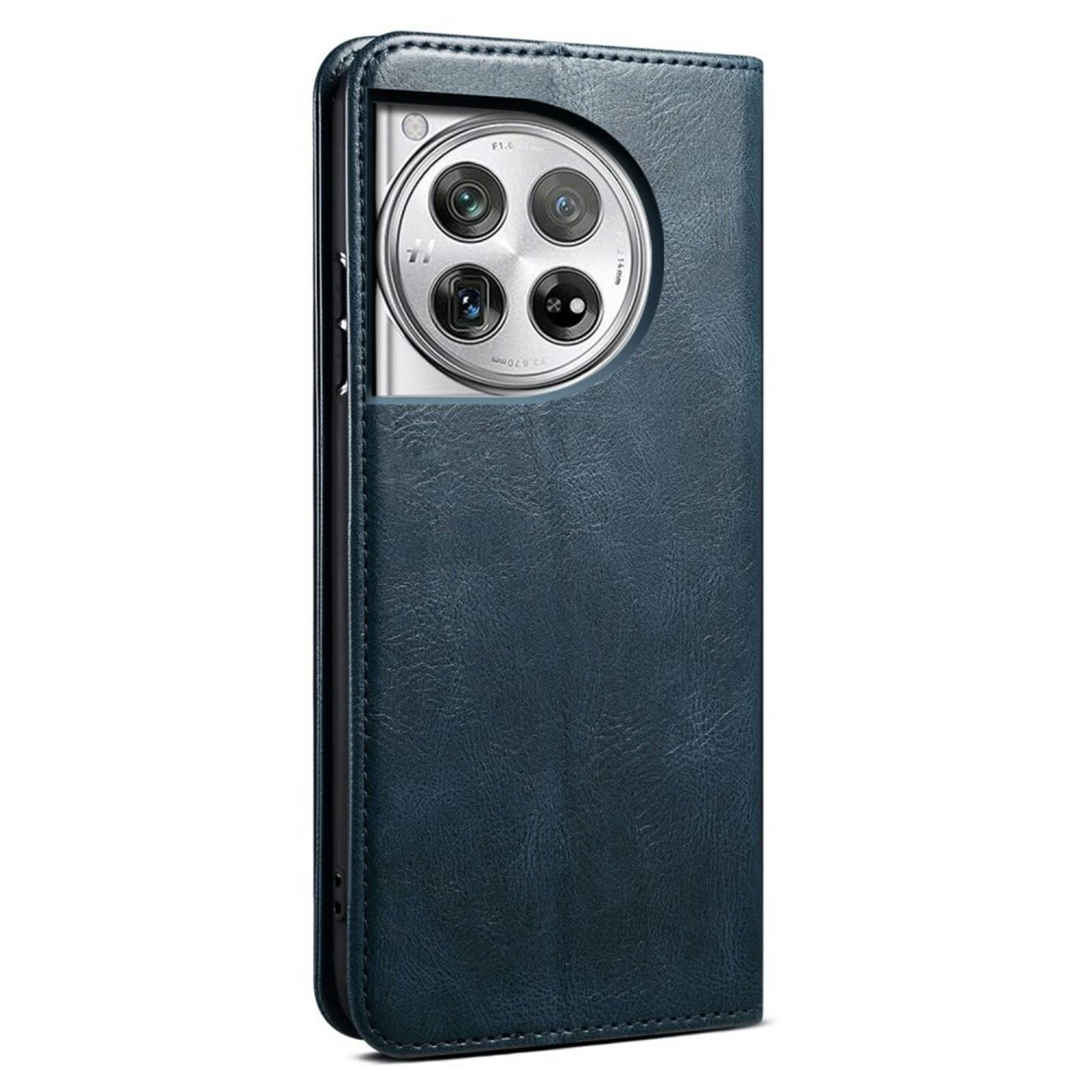 CaseBody OnePlus 12 Retro Bookcase Blauw