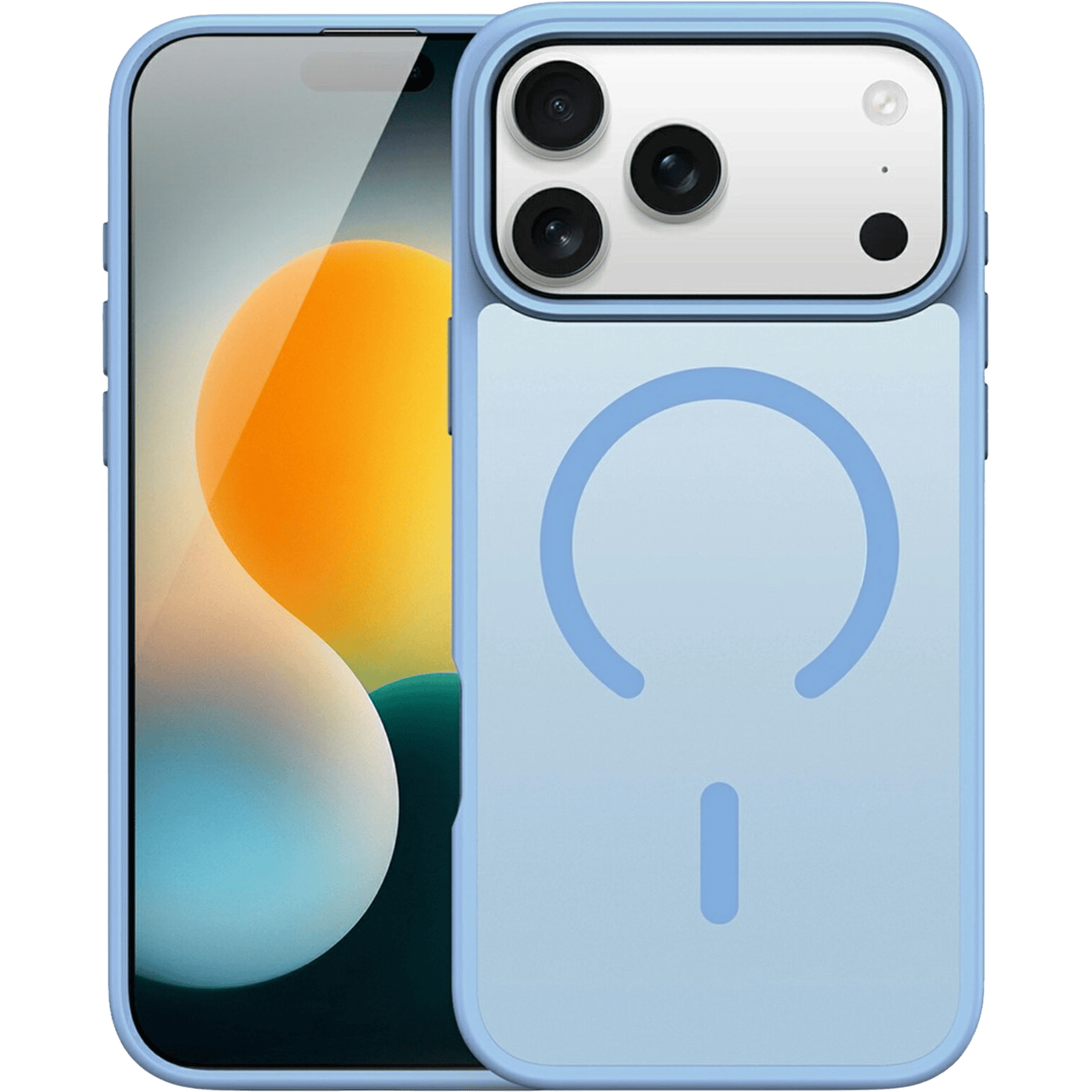 DUX DUCIS iPhone 17 Pro Mat Yind MagSafe Hoesje Blauw