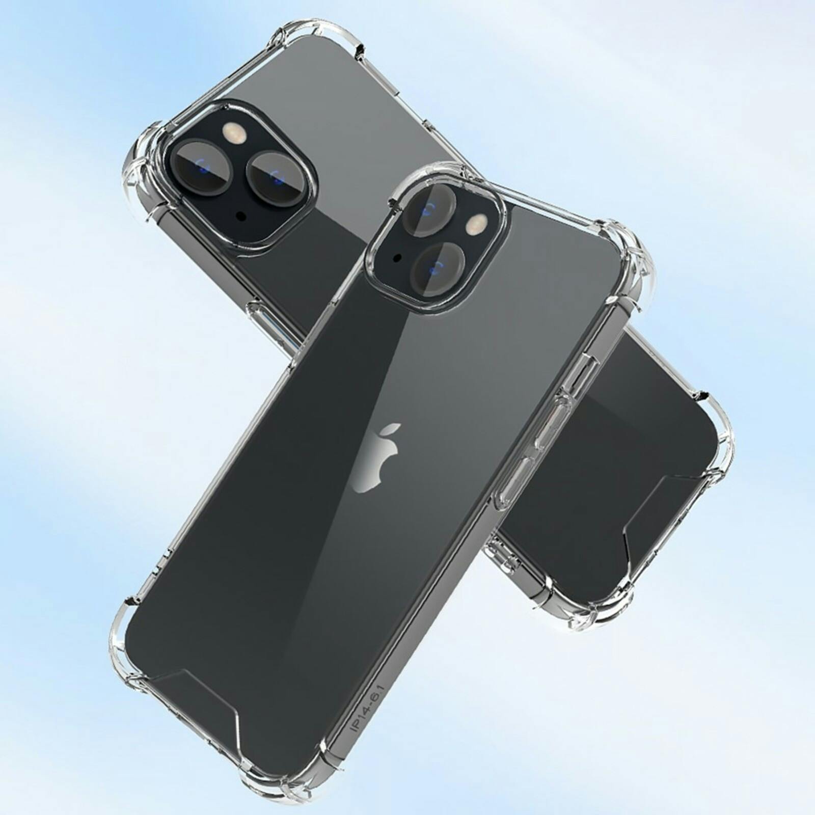 CaseBody Apple iPhone 14 Plus Shockproof Hoesje Transparant