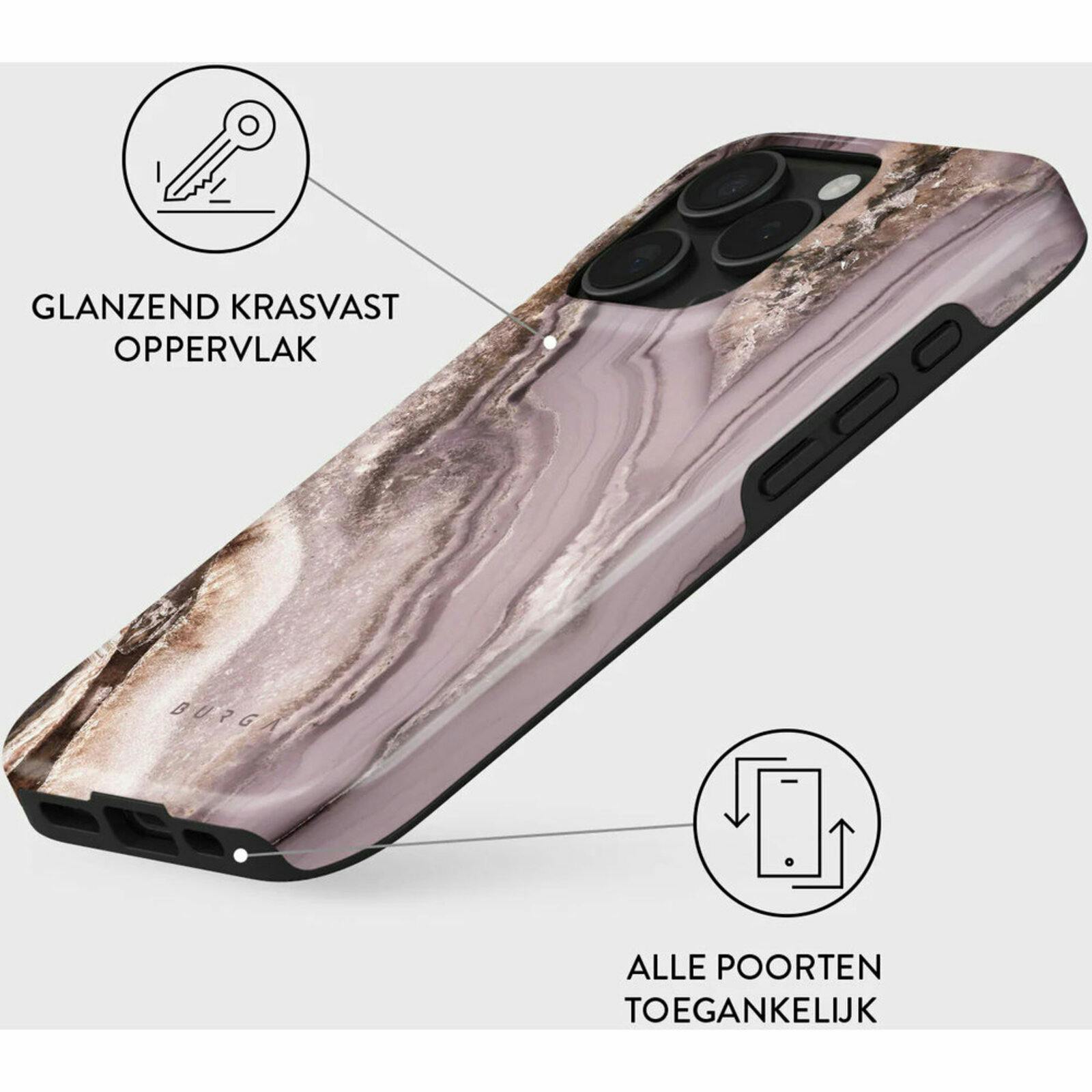 Burga iPhone 16 Pro Hoesje Golden Taupe