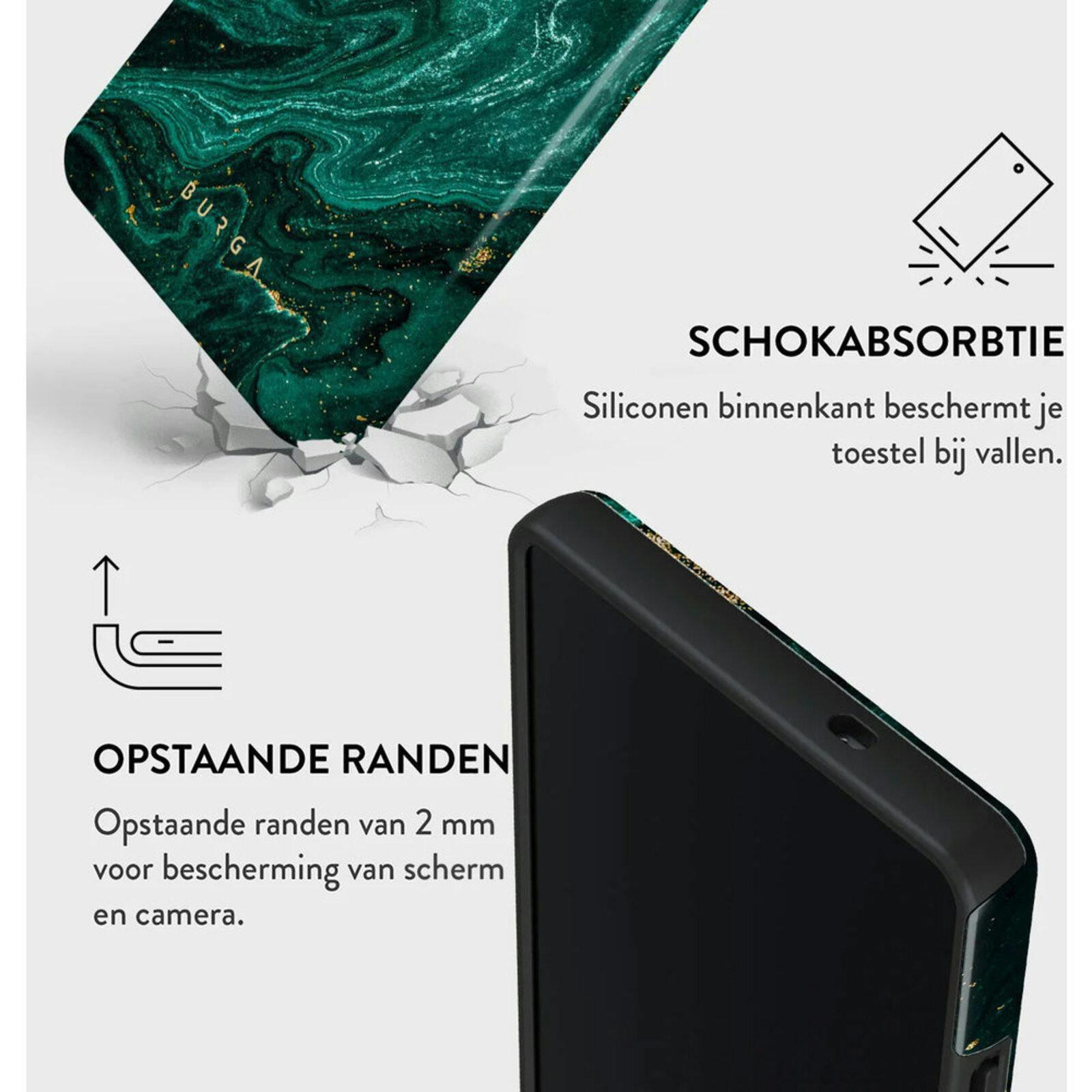 Burga Samsung Galaxy S25 Ultra Fashion Hoesje Emerald Pool