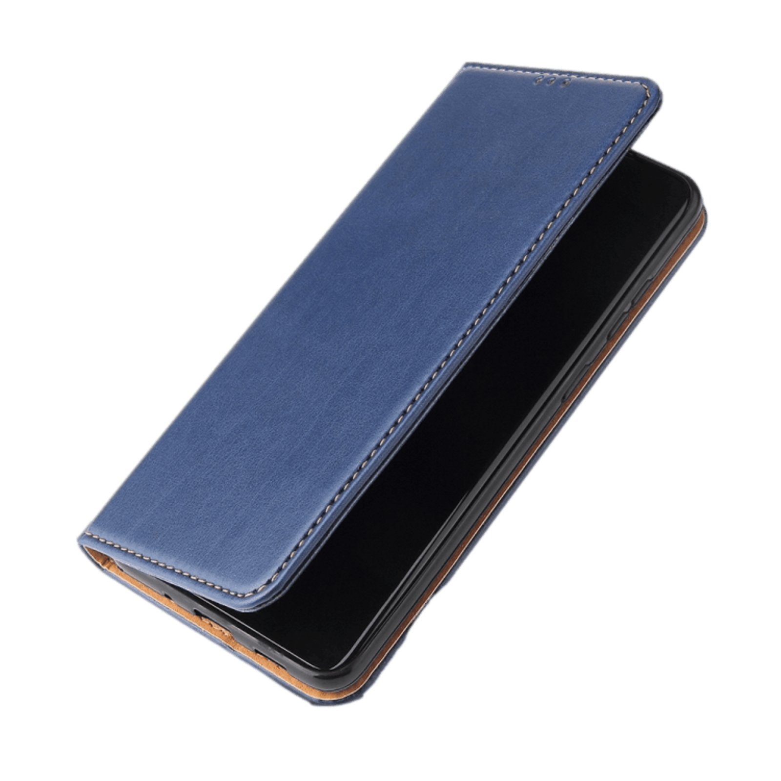 Fierre Shann Samsung Galaxy S20 Slim Wallet Hoesje Blauw