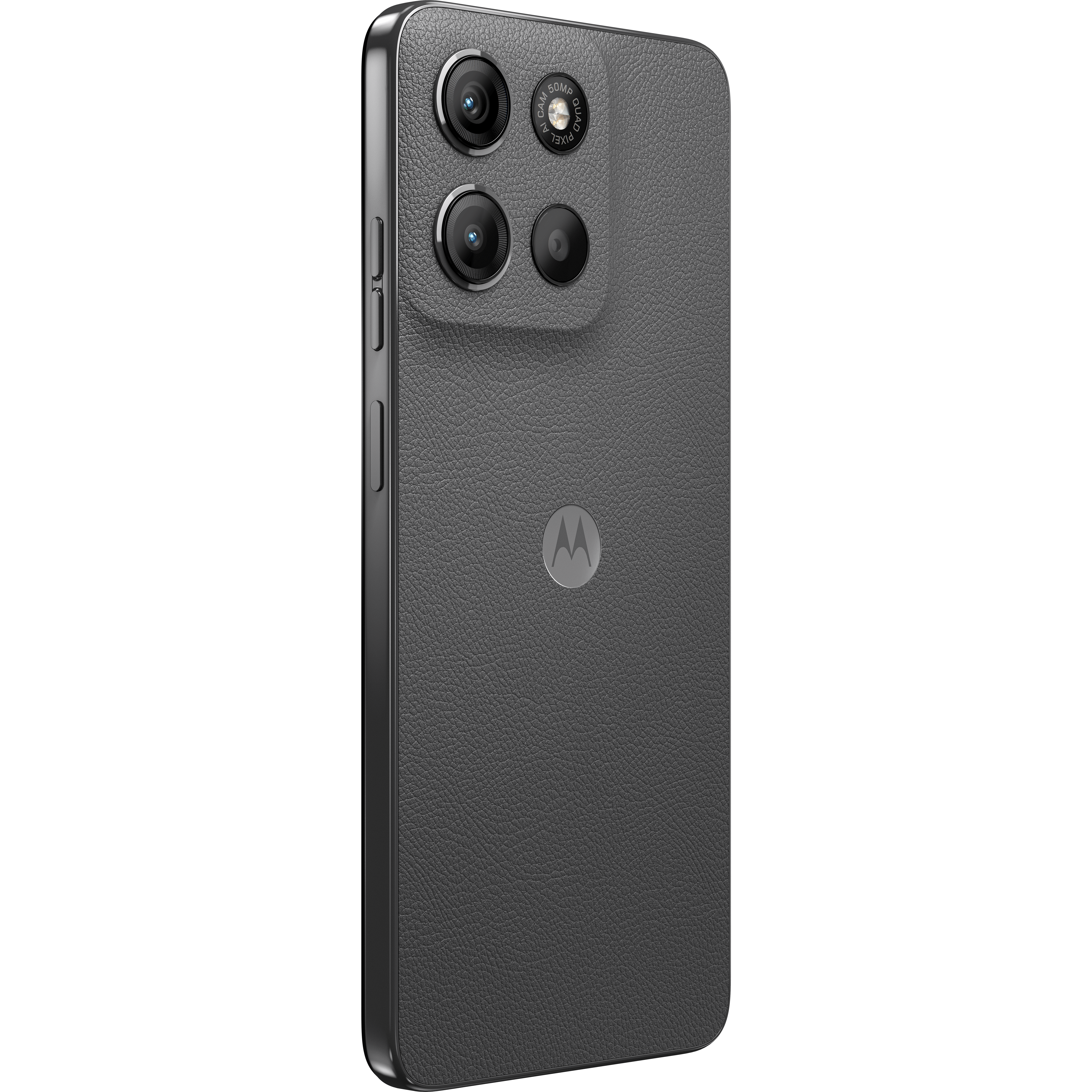 Motorola Moto G15 Power Gravity Grey - Aanzicht vanaf links