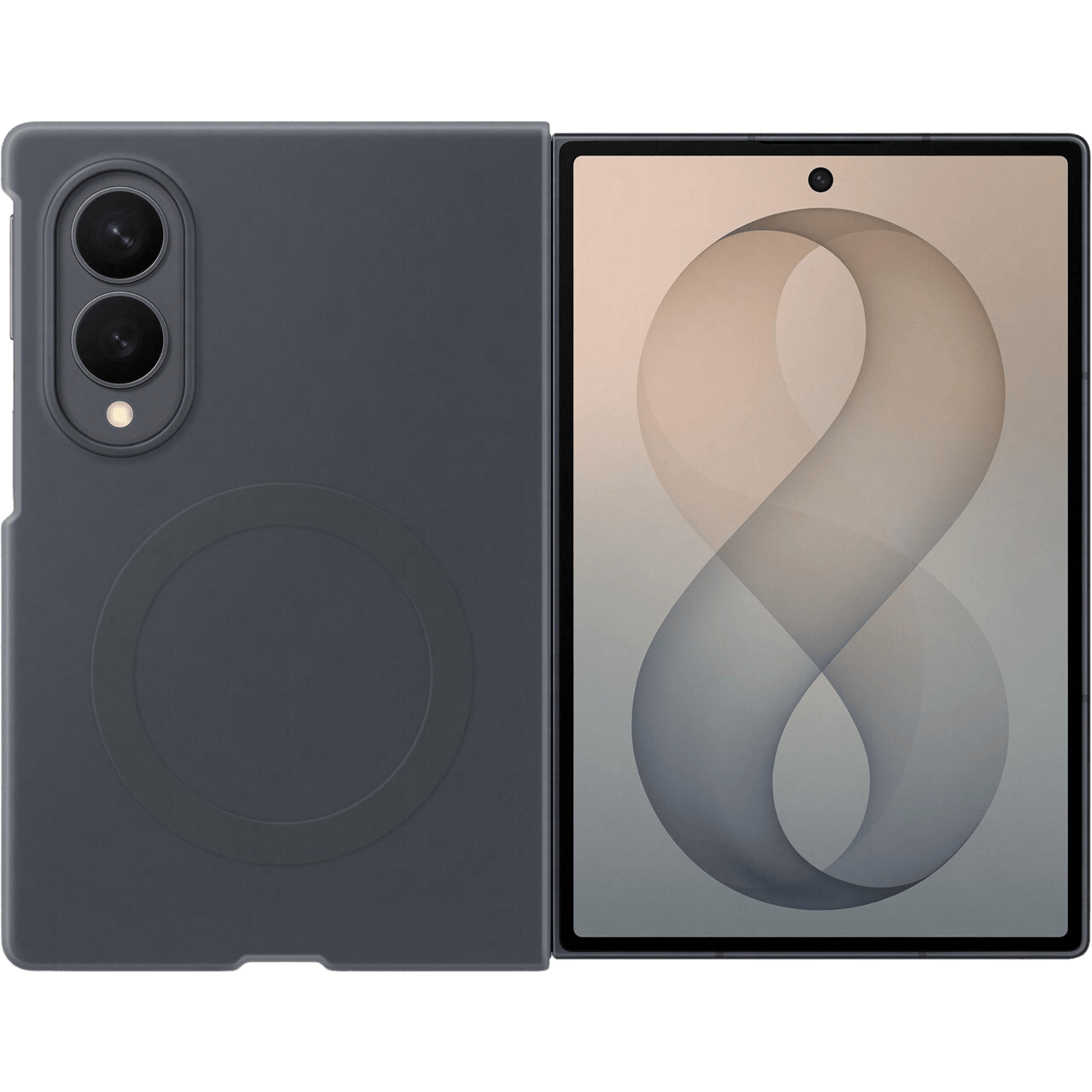 Samsung Galaxy Z Fold8 Silicone Magnet Case Zwart