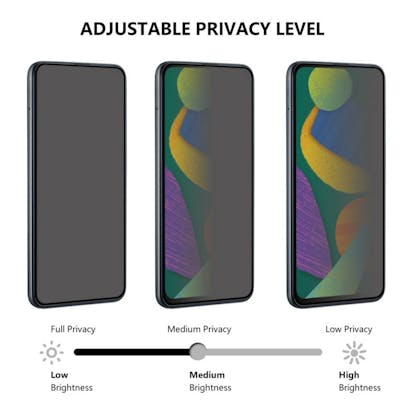 Mocaa OnePlus 12R Privacy Screenprotector Gehard Glas Transparant