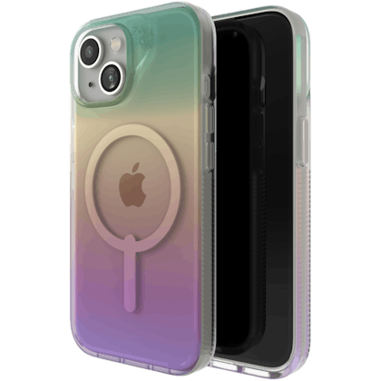 ZAGG iPhone 15 Milan Snap MagSafe Hoesje Holografisch - Voorkant & achterkant