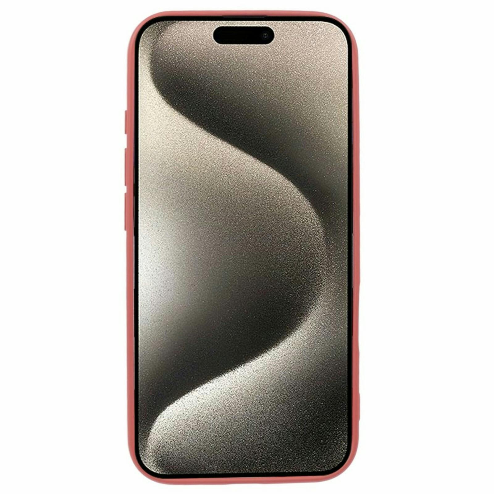 Mocaa Apple iPhone 16 Lens Protection Hoesje Rood