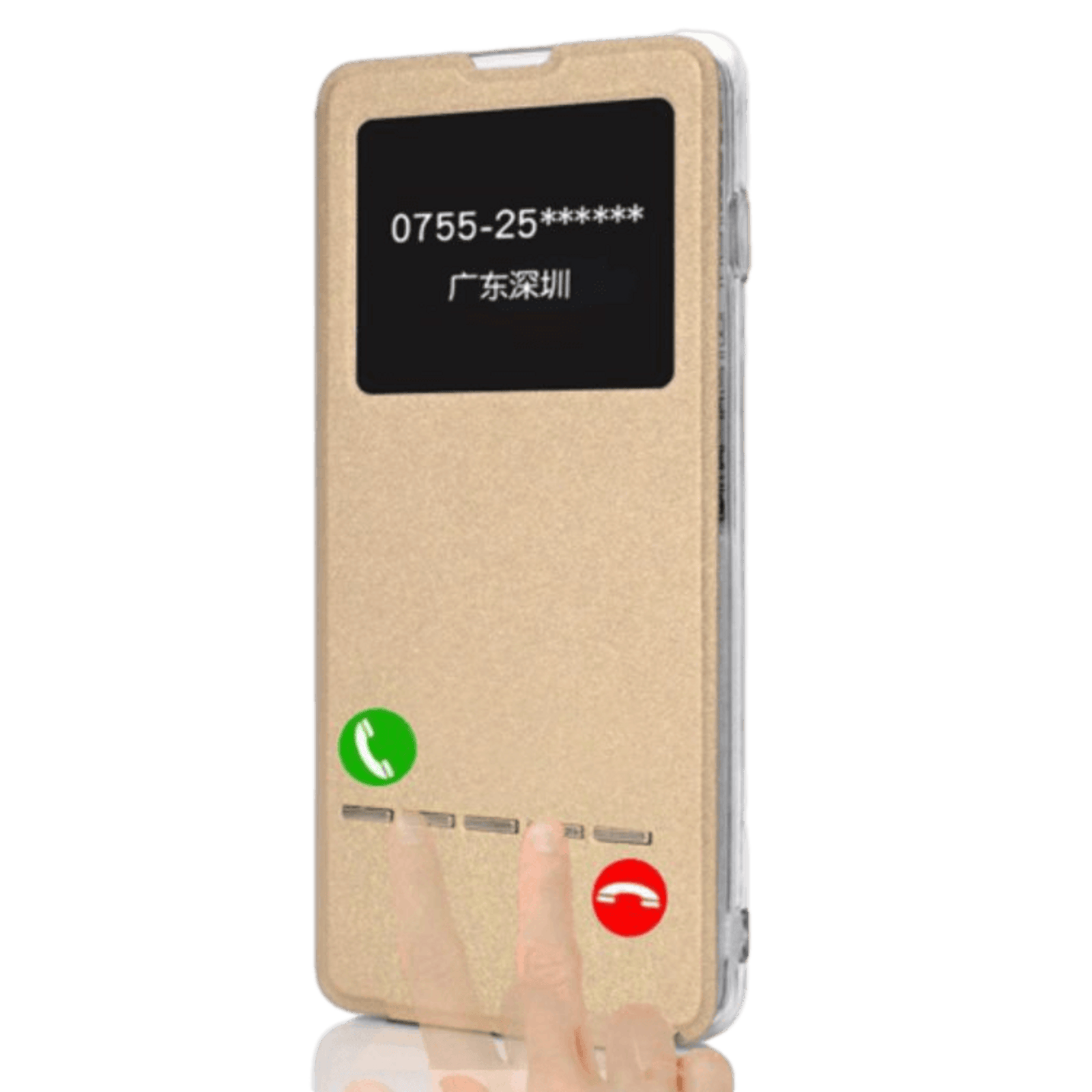 Comfycase Samsung Galaxy A50 View Hoesje Zwart