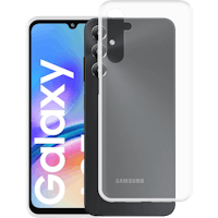 Just in Case Galaxy A05s Siliconen (TPU) Hoesje Transparant - Voorkant