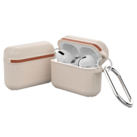 Comfycase Suitcase Design AirPods 3 Hoesje Beige