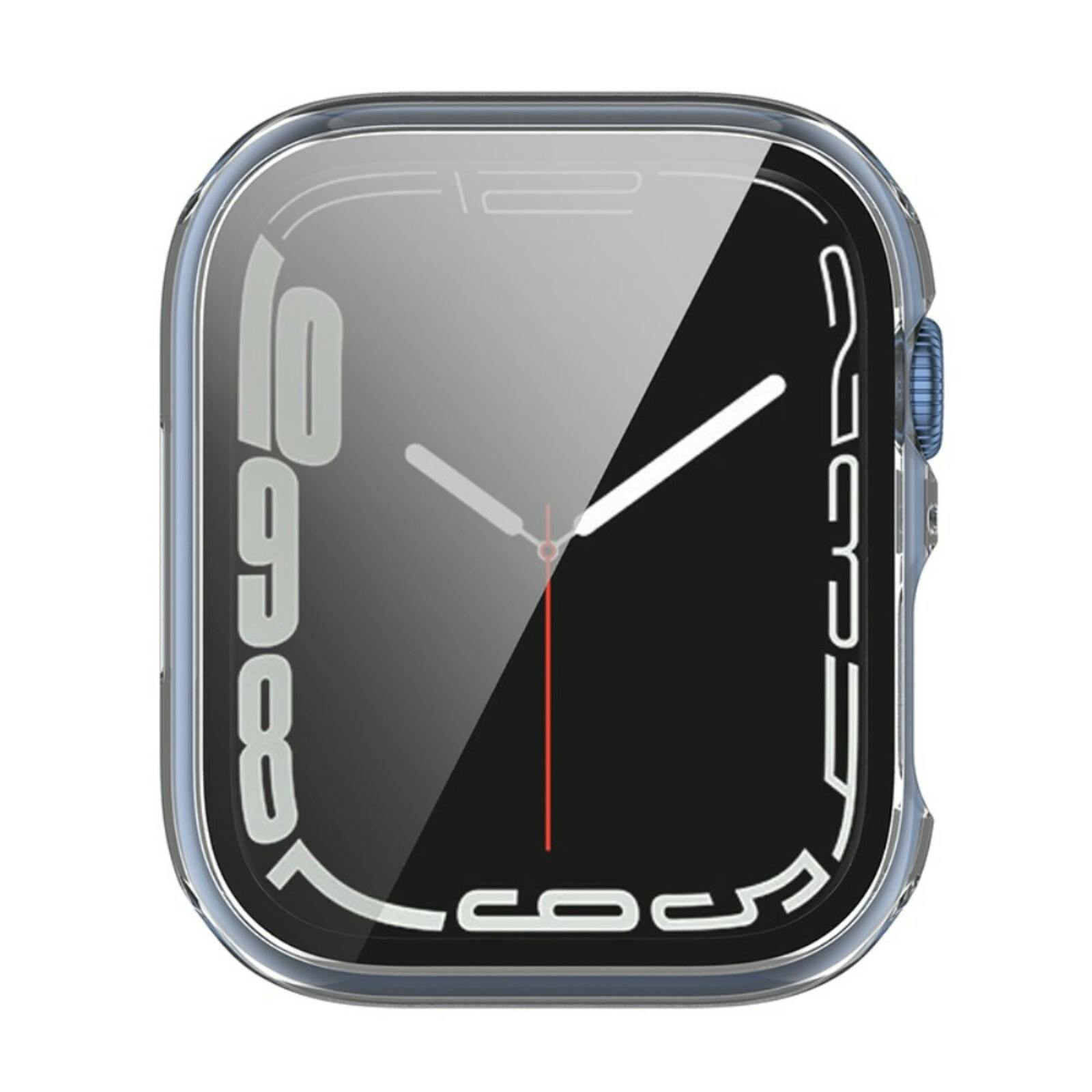 Mocaa Apple Watch Series 9 Beschermhoesje 45mm Transparant