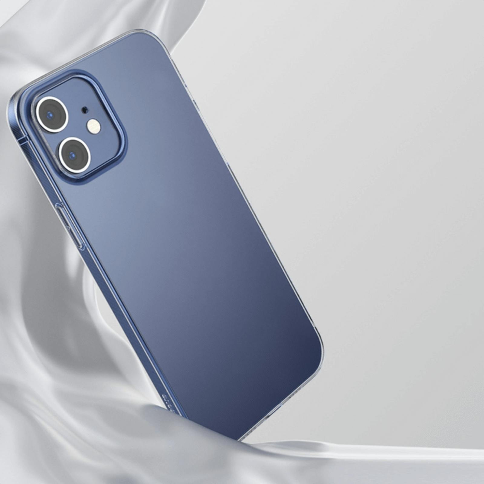 Baseus iPhone 12 Mini Simple Hoesje Transparant