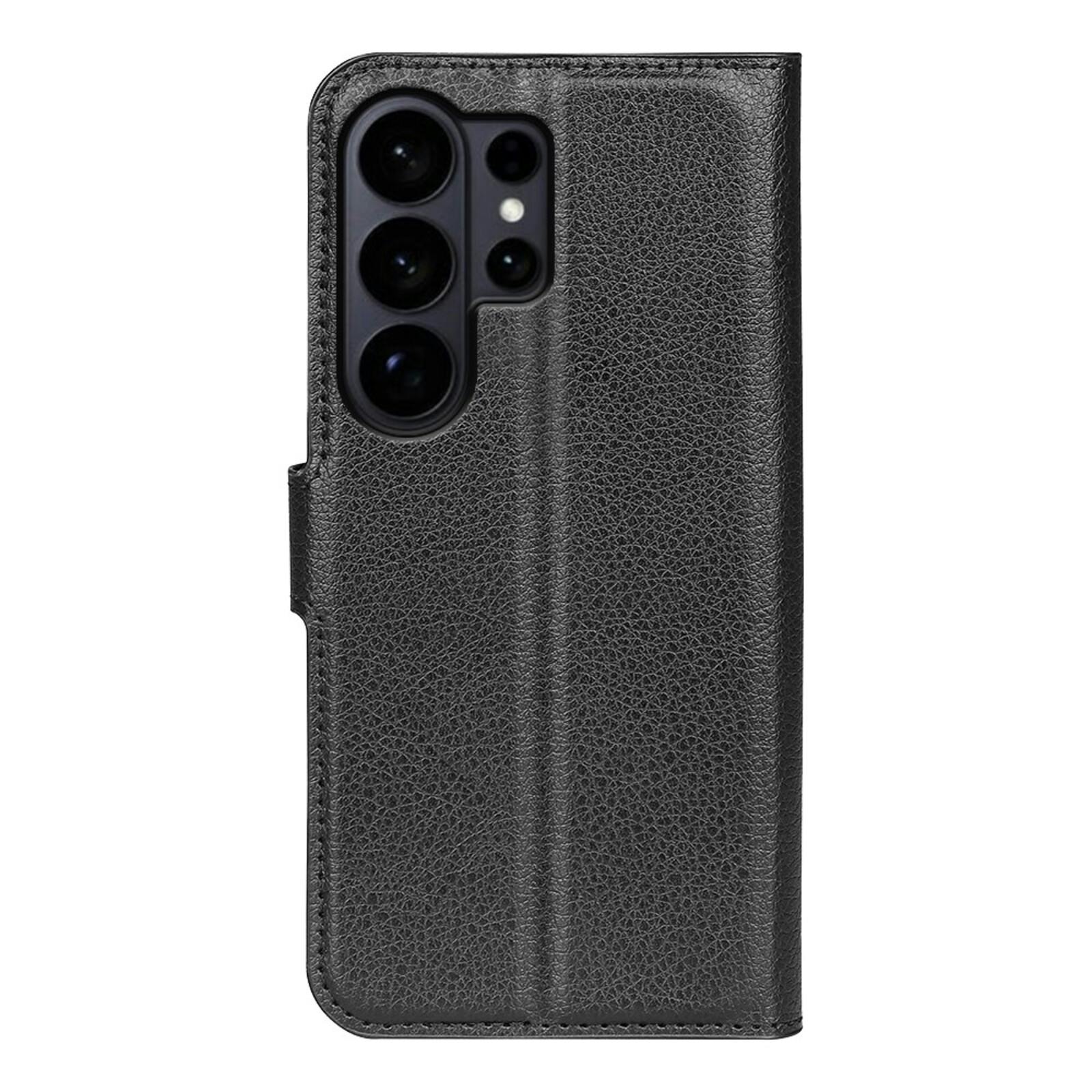 Amorus Samsung Galaxy S26 Ultra Slim-Fit Bookcase Hoesje Zwart