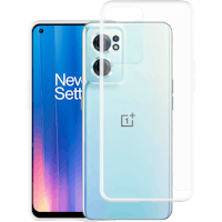 Just in Case OnePlus Nord CE 2 Siliconen (TPU) Hoesje Clear - Voorkant