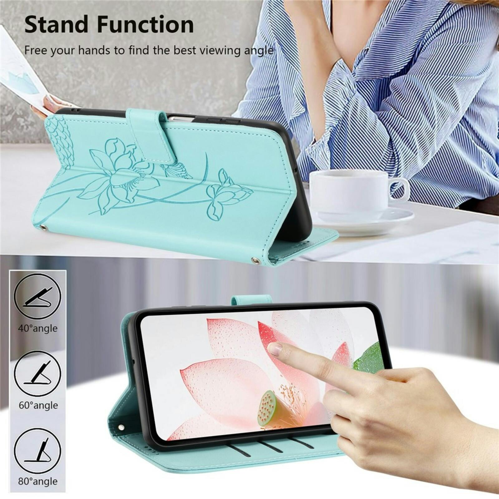 Comfycase Google Pixel 10a Lotus Bookcase Groen