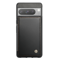 Caseme Google Pixel 8 Pro Wallet Backcover Zwart