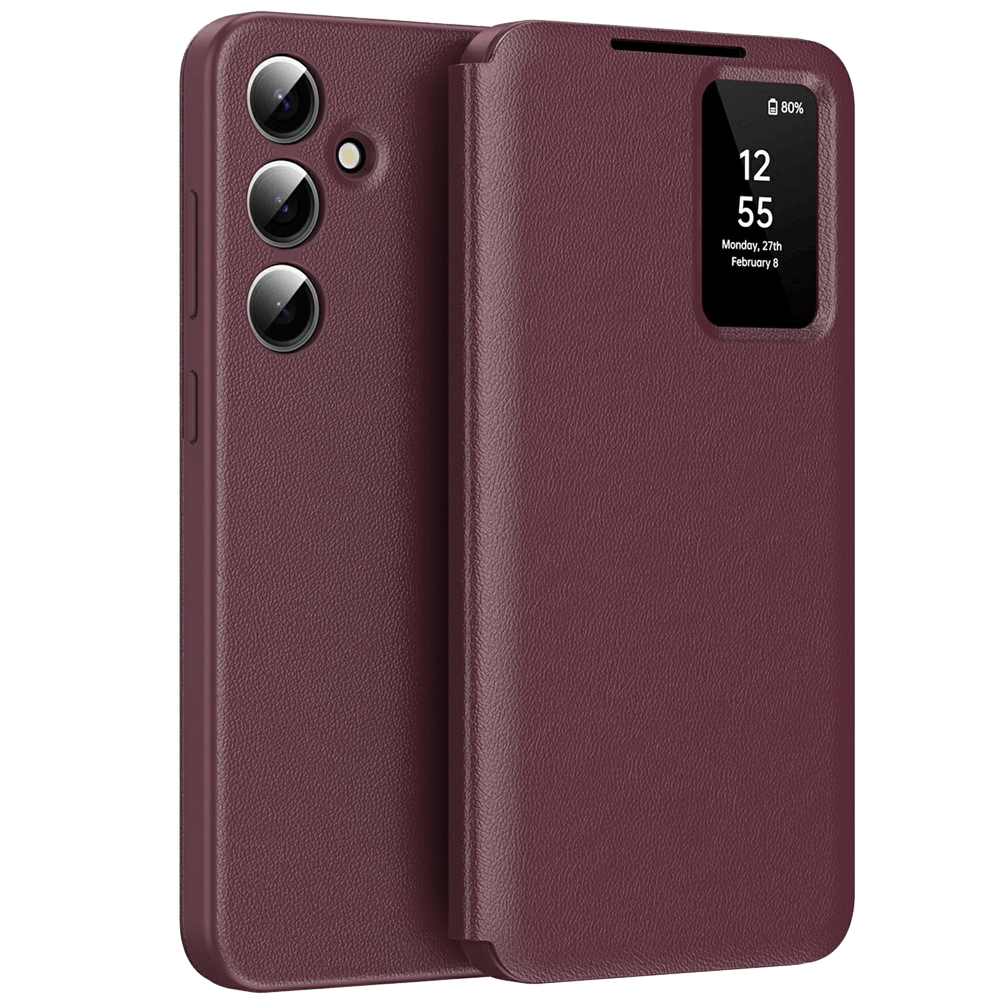 CaseBody Samsung Galaxy A56 Smart Cover Rood
