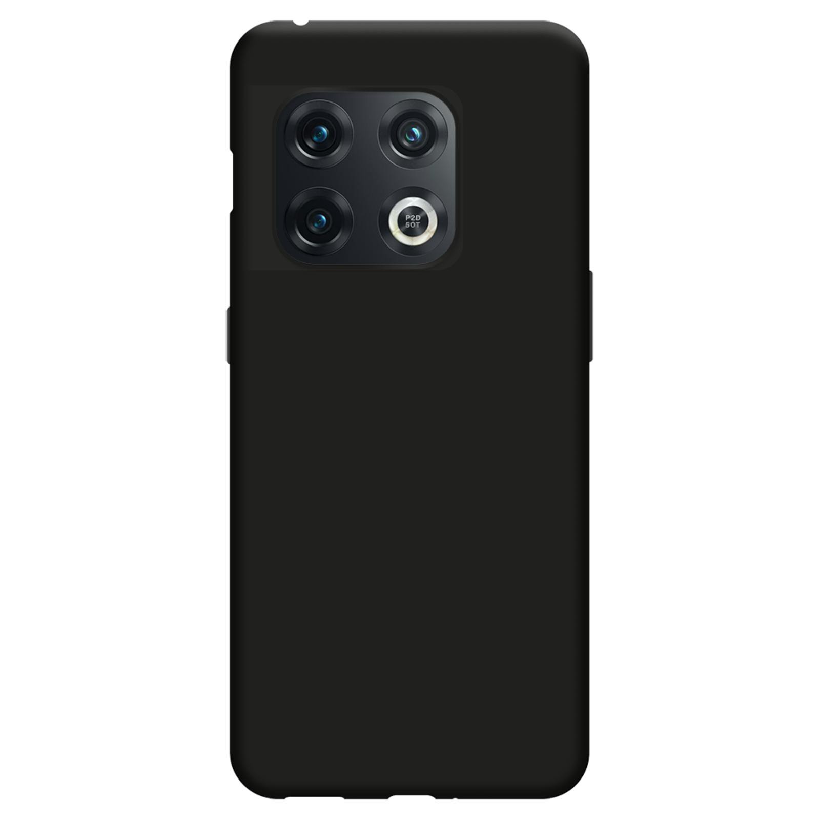 Just in Case OnePlus 10 Pro Siliconen (TPU) Hoesje Black