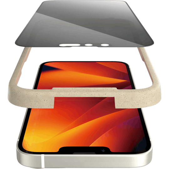 PanzerGlass iPhone 14 Ultra-Wide Fit Screenprotector Privacy