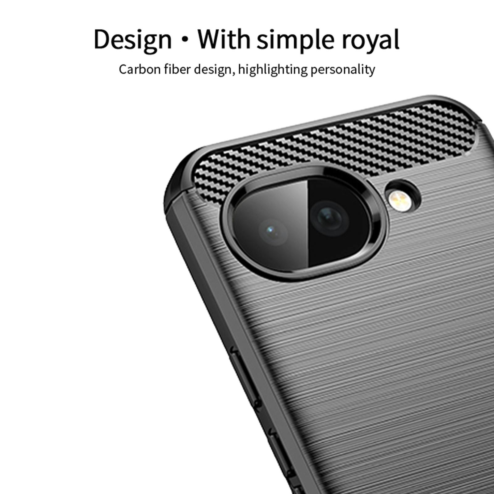 Mocaa Google Pixel 10a Schokbestendig Hoesje Zwart