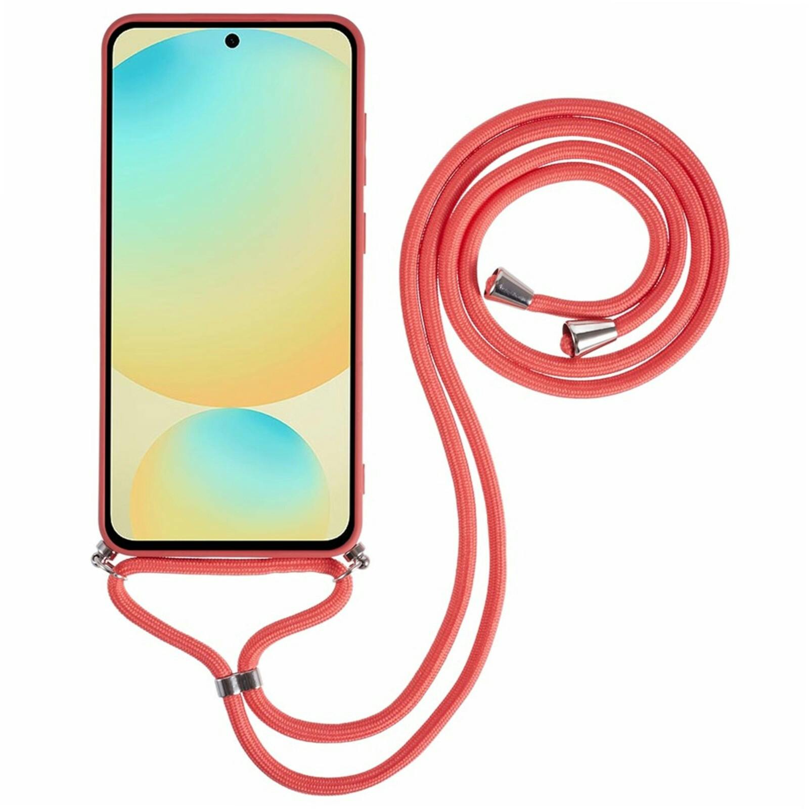 Mocaa Samsung Galaxy S25 FE Koordhoesje Rood