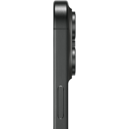 Apple iPhone 15 Pro Max Black titanium - Zijkant