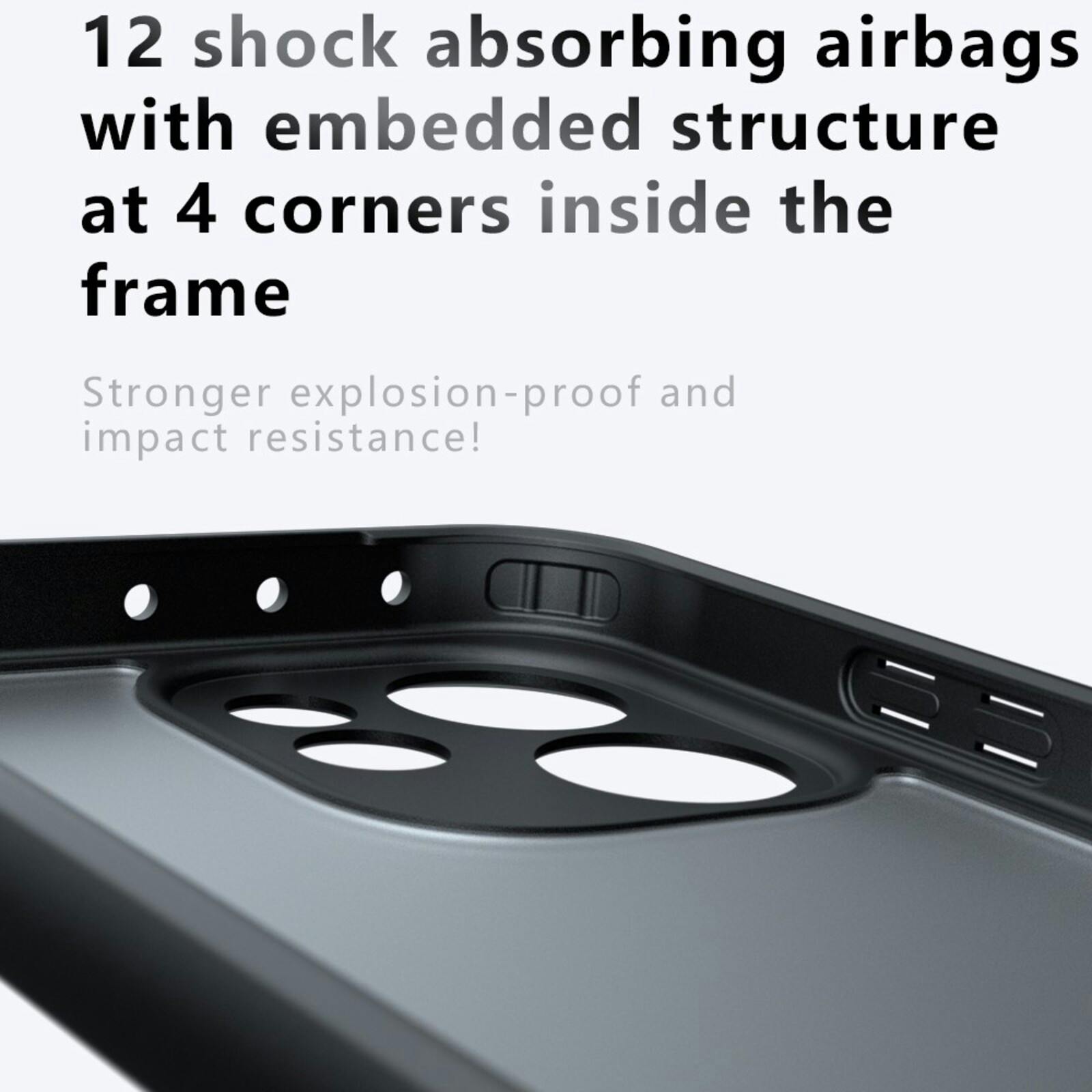 CaseBody OPPO Reno15 Bumper Case Zwart