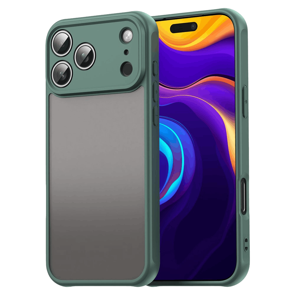 Mocaa Apple iPhone 17 Pro Slim Anti-Shock Hoesje Groen