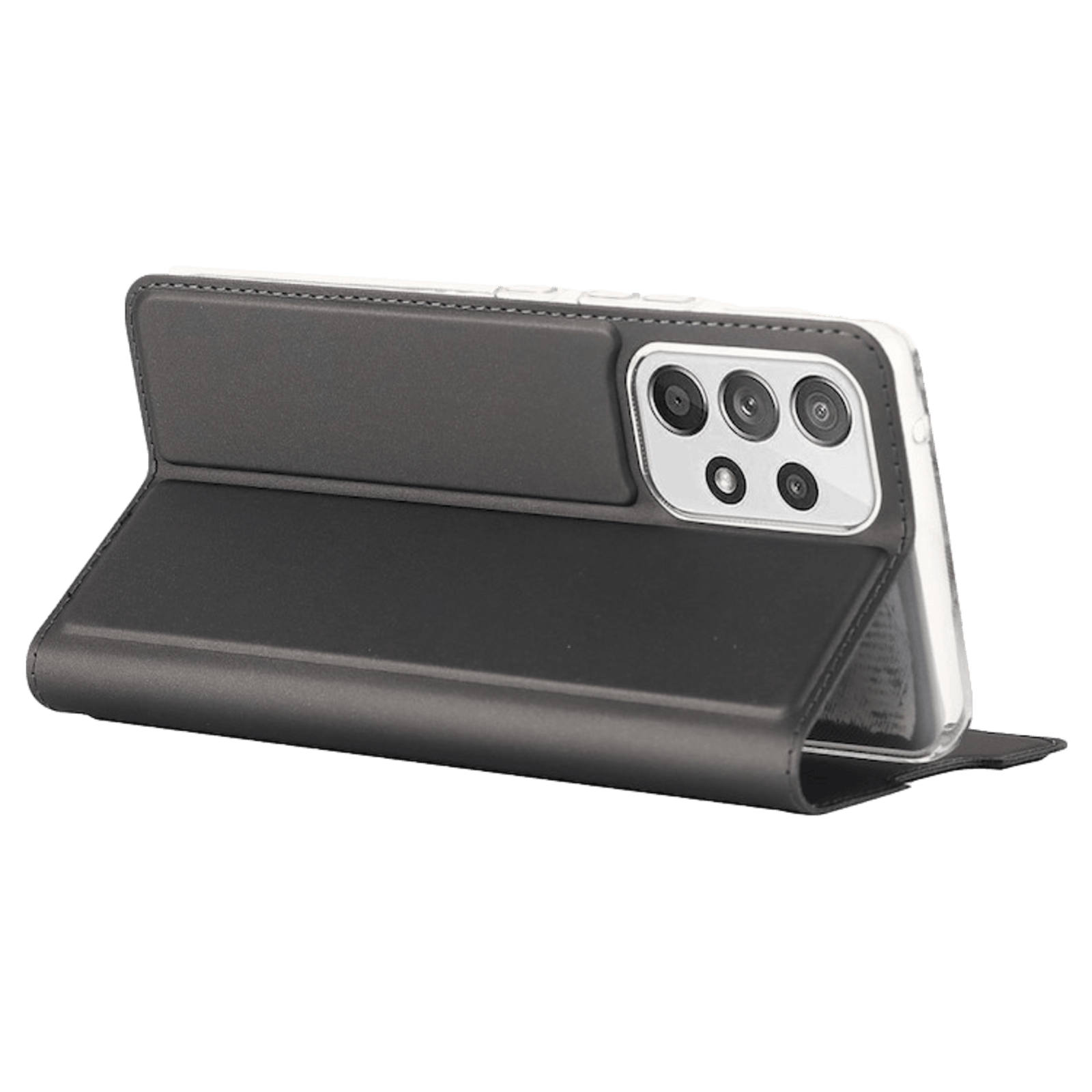 Comfycase Samsung Galaxy A53 Ultra-Slim Flip Case Magnetische Sluiting Zwart