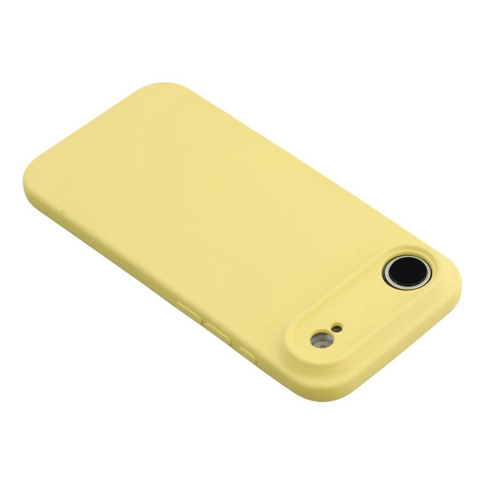 Mocaa Apple iPhone 17 Air Lens Protection Hoesje Geel