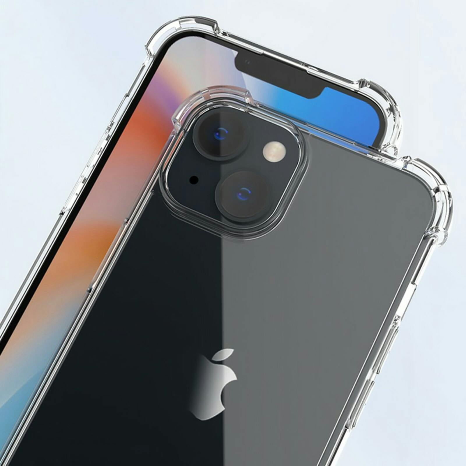 CaseBody Apple iPhone 14 Plus Shockproof Hoesje Transparant