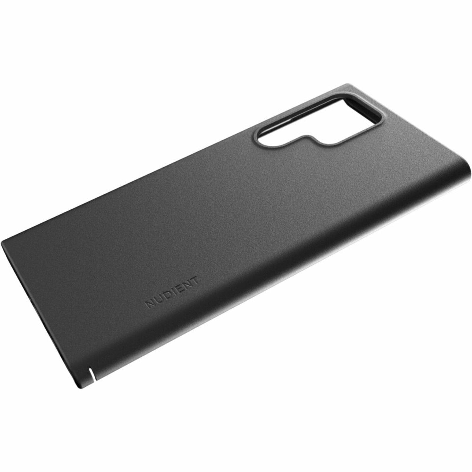 Nudient Galaxy S22 Ultra Precise Hoesje Ink Black