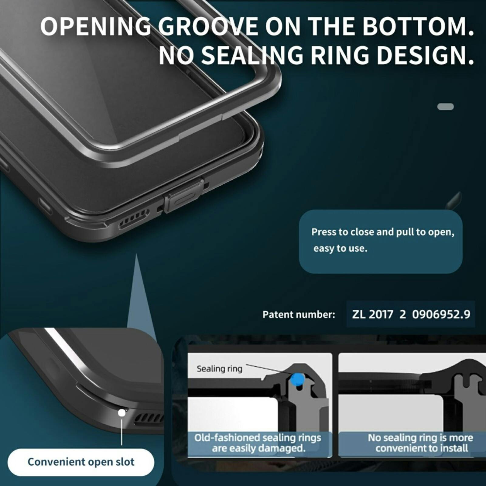 REDPEPPER Samsung Galaxy S10 Dot Pro Waterproof Beschermhoes Zwart