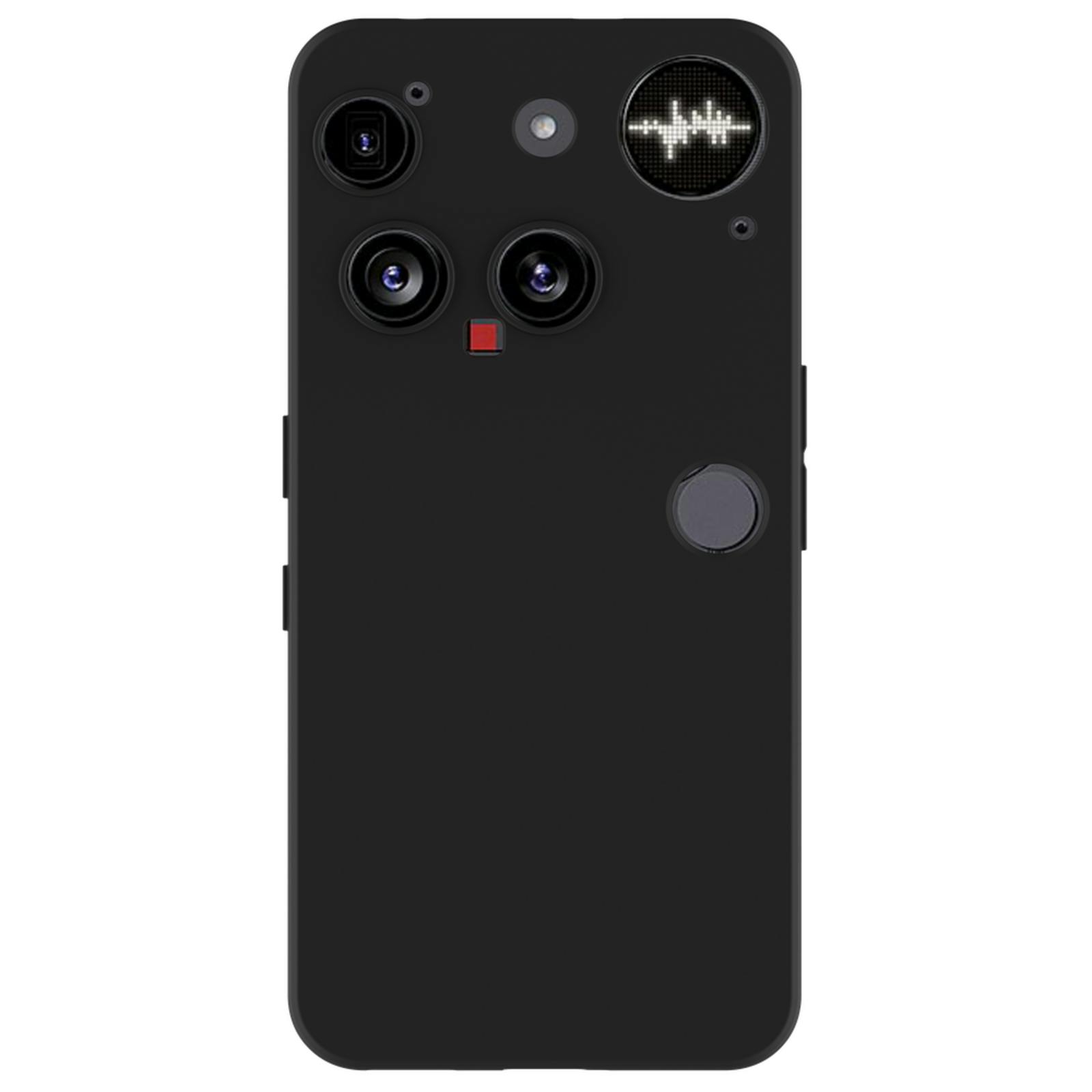 Just in Case Nothing Phone (3) TPU Hoesje Zwart