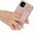 Comfycase iPhone 12 (Pro) Strap Holder Case Roze